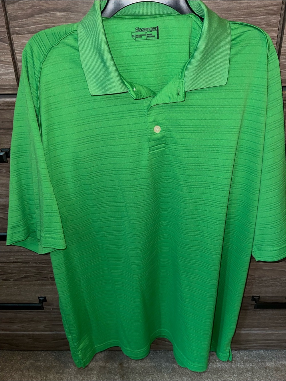 Slazenger Bright Green Men's Polo Shirt